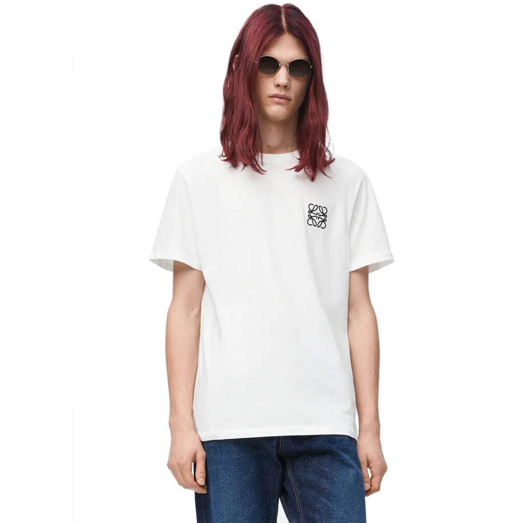 Loewe 로에베 아나그램 로고 베이직 반팔 티셔츠 “2COLOR” 레플리카 3번 이미지 - 의류 | 세미샵 레플리카 사이트