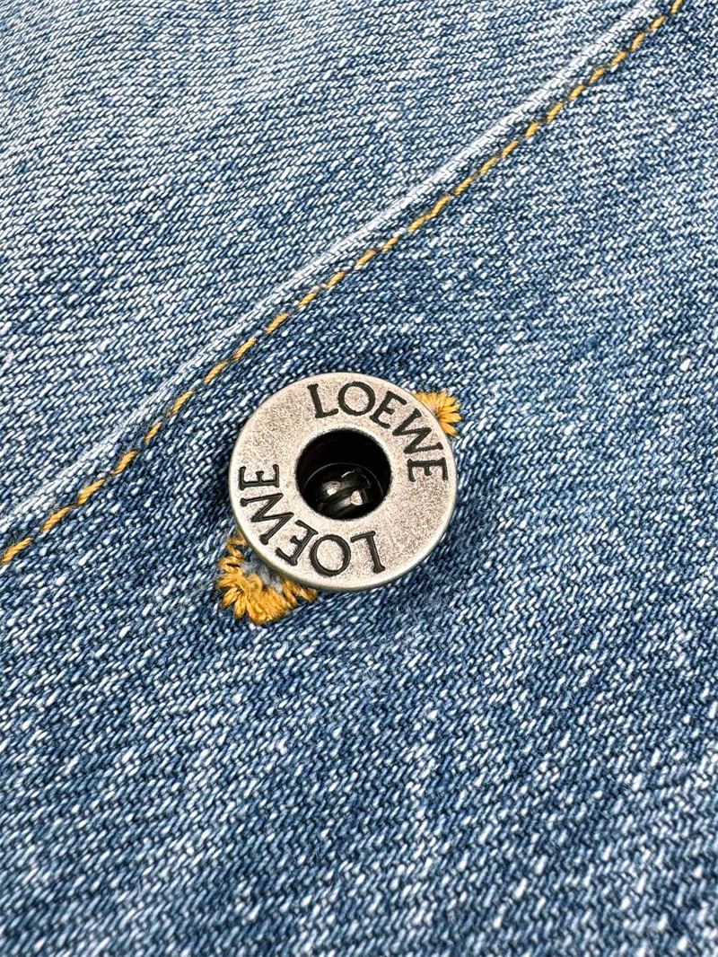 로에베 로에베 아나그램 워시드 데님 숏슬리브 셔츠 레플리카 12번 이미지 - 의류 | 세미샵 레플리카 사이트