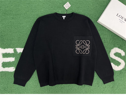 Loewe 로에베 아나그램 포켓 오버사이즈 맨투맨 3컬러 레플리카 3번 이미지 - 의류 | 세미샵 레플리카 사이트