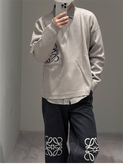 Loewe 로에베 아나그램 포켓 오버사이즈 맨투맨 3컬러 레플리카 31번 이미지 - 의류 | 세미샵 레플리카 사이트