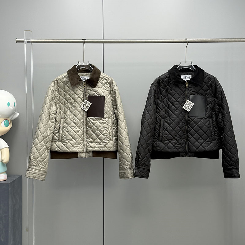 로에베 로에베 올오버 다이아 퀼팅 코듀로이 숏 자켓 레플리카 6번 이미지 - 의류 | 세미샵 레플리카 사이트