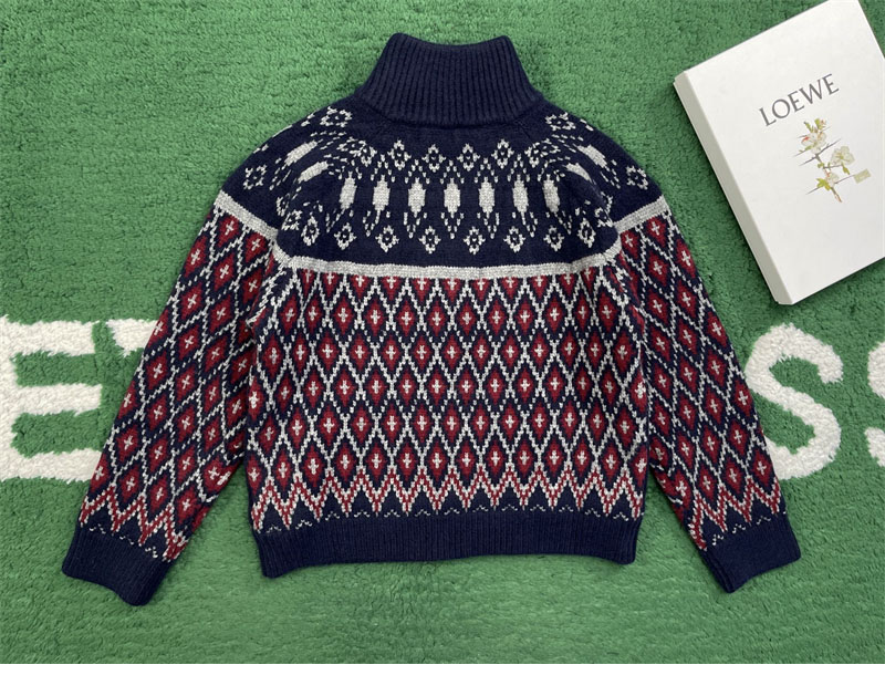 로에베 로에베 올오버 울 기하학 집업 가디건 레플리카 7번 이미지 - 의류 | 세미샵 레플리카 사이트