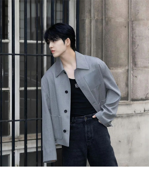 Loewe 로에베 울 캐시미어 아나그램 워크웨어 자켓 레플리카 12번 이미지 - 의류 | 세미샵 레플리카 사이트