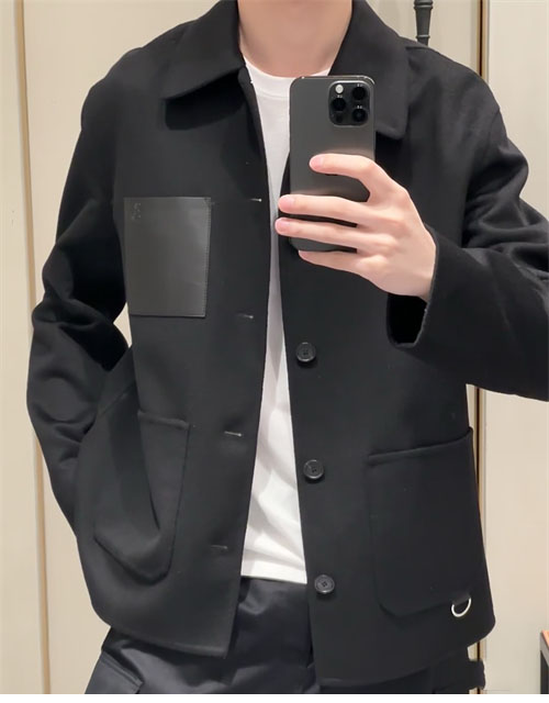 Loewe 로에베 울 캐시미어 아나그램 워크웨어 자켓 레플리카 29번 이미지 - 의류 | 세미샵 레플리카 사이트