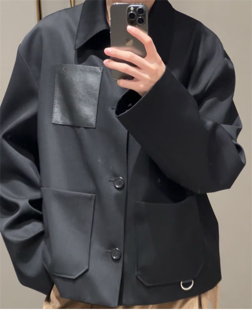 Loewe 로에베 울 캐시미어 아나그램 워크웨어 자켓 레플리카 31번 이미지 - 의류 | 세미샵 레플리카 사이트