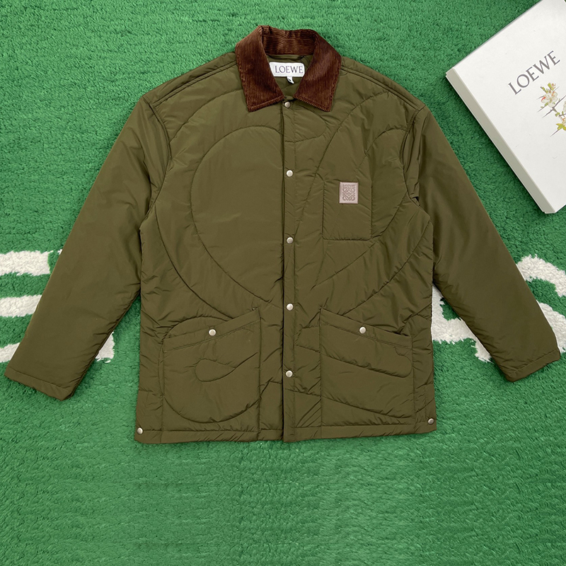 로에베 로에베 테크니컬 쉘 코듀로이 패딩 오버셔츠 레플리카 2번 이미지 - 의류 | 세미샵 레플리카 사이트