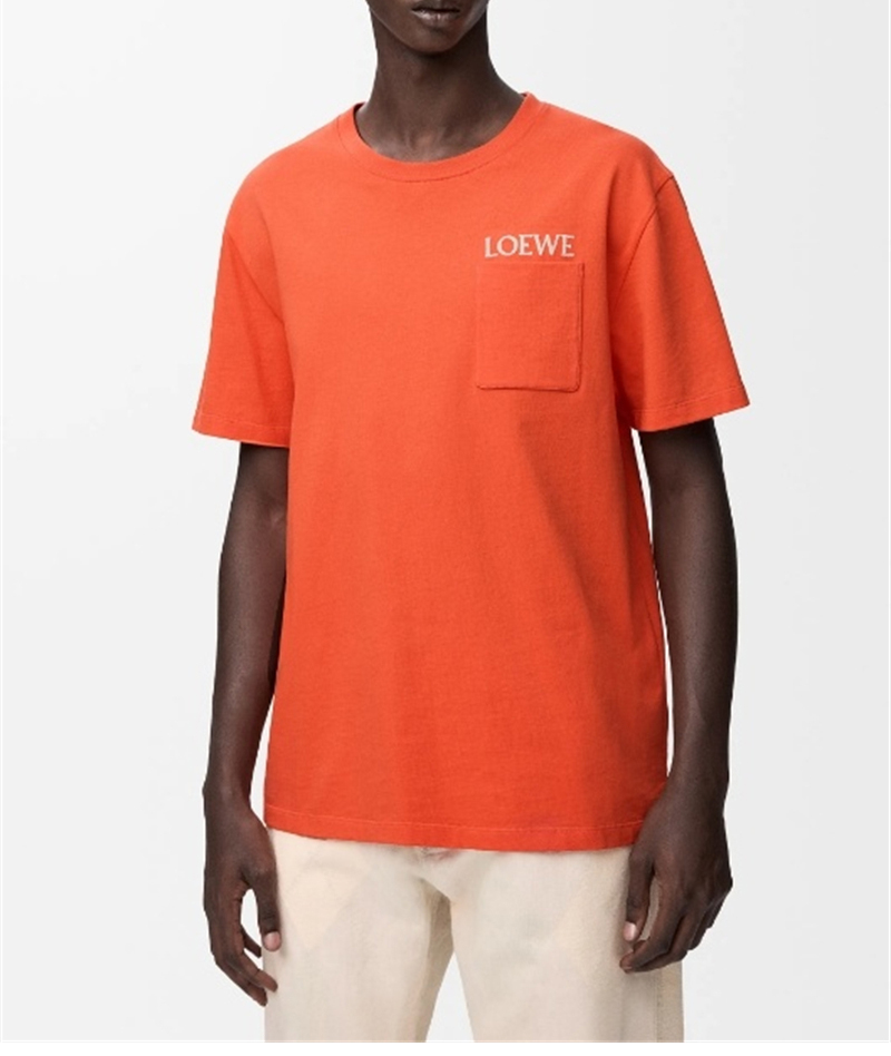 로에베 로에베 포켓 로고 릴랙스 핏 코튼 티셔츠 레플리카 17번 이미지 - 의류 | 세미샵 레플리카 사이트