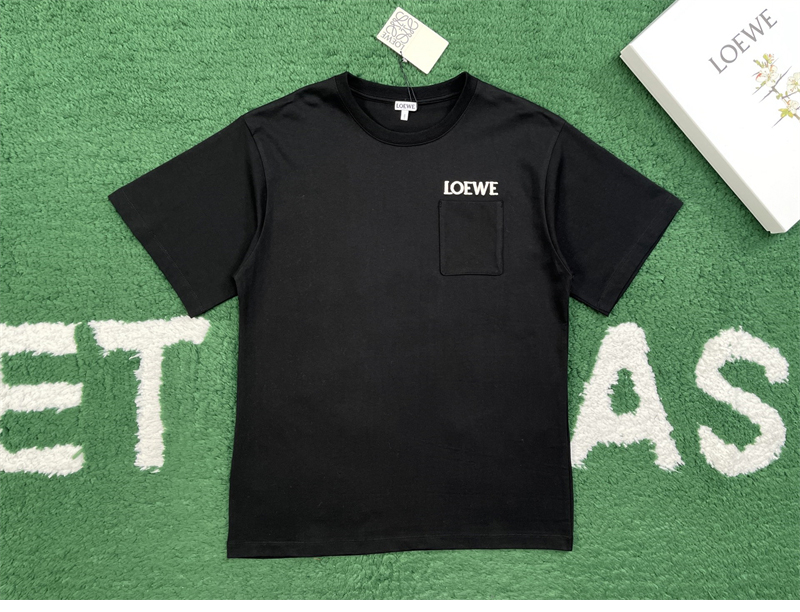 로에베 로에베 포켓 로고 릴랙스 핏 코튼 티셔츠 레플리카 13번 이미지 - 의류 | 세미샵 레플리카 사이트