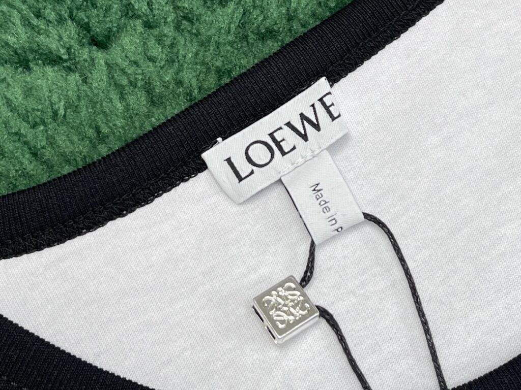 Loewe 로에베 24SS 아나그램 로고 배색 반팔 티셔츠 “2COLOR” 레플리카 7번 이미지 - 의류 | 세미샵 레플리카 사이트