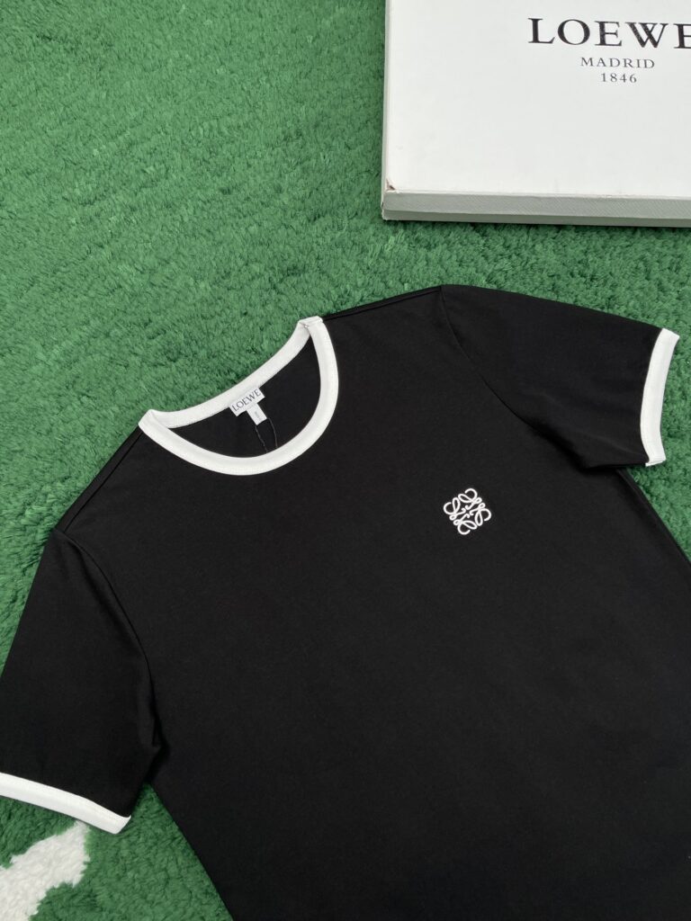 Loewe 로에베 24SS 아나그램 로고 배색 반팔 티셔츠 “2COLOR” 레플리카 13번 이미지 - 의류 | 세미샵 레플리카 사이트