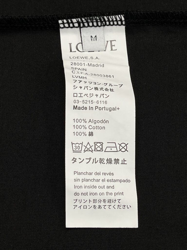 Loewe 로에베 24SS 아나그램 로고 배색 반팔 티셔츠 “2COLOR” 레플리카 16번 이미지 - 의류 | 세미샵 레플리카 사이트