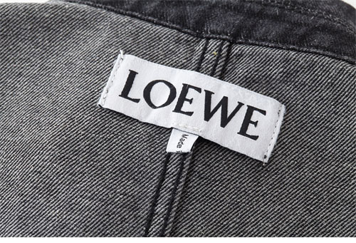 Loewe 로에베 24SS 아나그램 워크 웨어 데님 자켓 레플리카 9번 이미지 - 의류 | 세미샵 레플리카 사이트