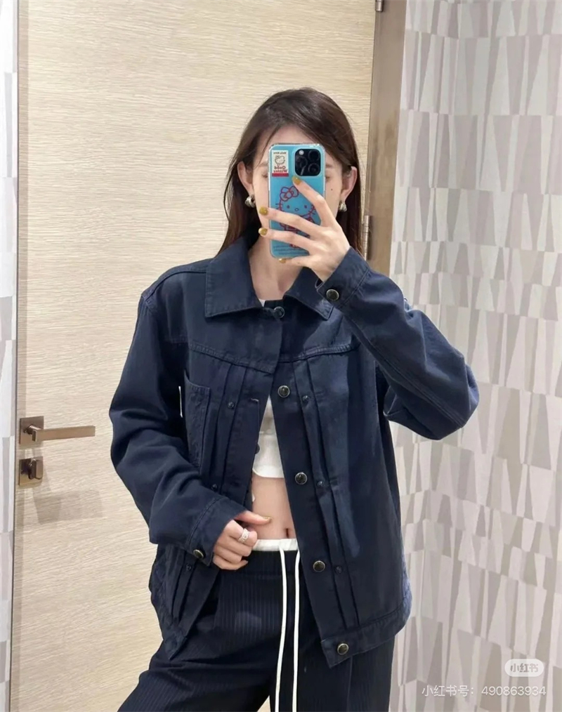 Louis Vuitton 루이비통 가먼트 다이드 데님 타입 II 트러커 재킷 다크 네이비 레플리카 3번 이미지 - 의류 | 세미샵 레플리카 사이트