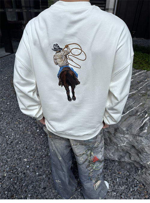 Louis Vuitton 루이비통 그래픽 엠브로이더드 코튼 티셔츠 1AFXNO 레플리카 3번 이미지 - 의류 | 세미샵 레플리카 사이트