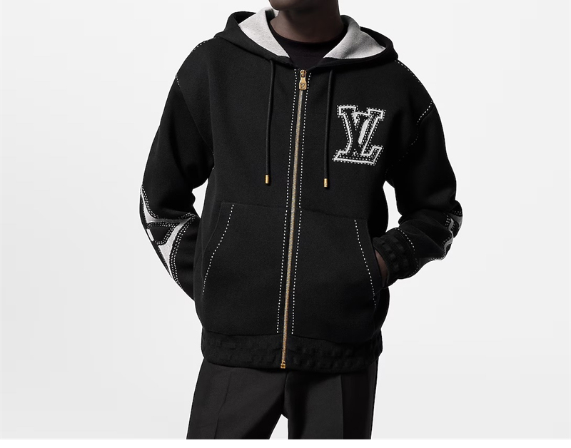 루이비통 루이비통 그래픽 인따르시아 지퍼 코튼 후디 레플리카 1번 이미지 - 의류 | 세미샵 레플리카 사이트
