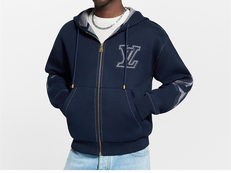 루이비통 루이비통 그래픽 인따르시아 지퍼 코튼 후디 레플리카 16번 이미지 - 의류 | 세미샵 레플리카 사이트