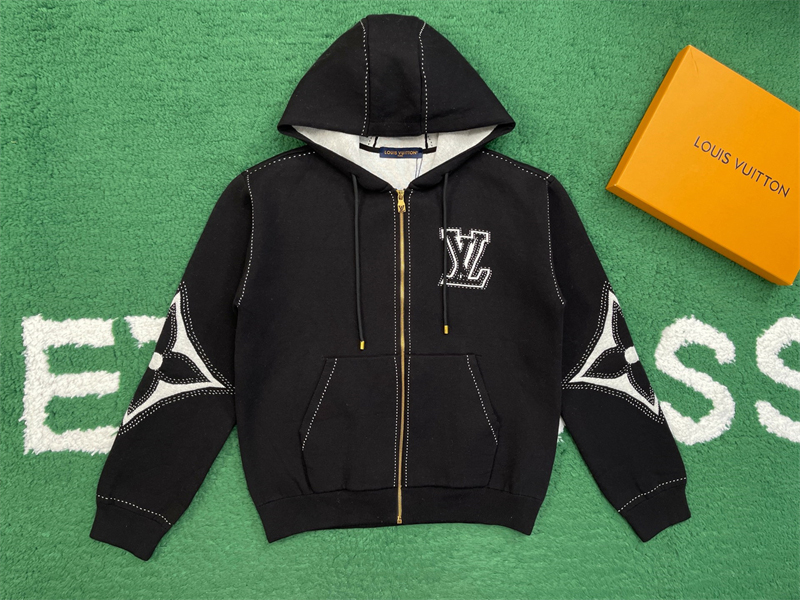 루이비통 루이비통 그래픽 인따르시아 지퍼 코튼 후디 레플리카 17번 이미지 - 의류 | 세미샵 레플리카 사이트