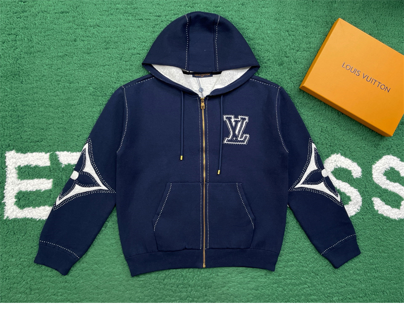 루이비통 루이비통 그래픽 인따르시아 지퍼 코튼 후디 레플리카 19번 이미지 - 의류 | 세미샵 레플리카 사이트