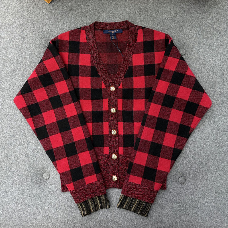 루이비통 루이비통 그래픽 체크 니트 가디건 레플리카 16번 이미지 - 의류 | 세미샵 레플리카 사이트
