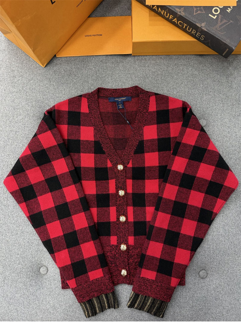 루이비통 루이비통 그래픽 체크 니트 가디건 레플리카 17번 이미지 - 의류 | 세미샵 레플리카 사이트
