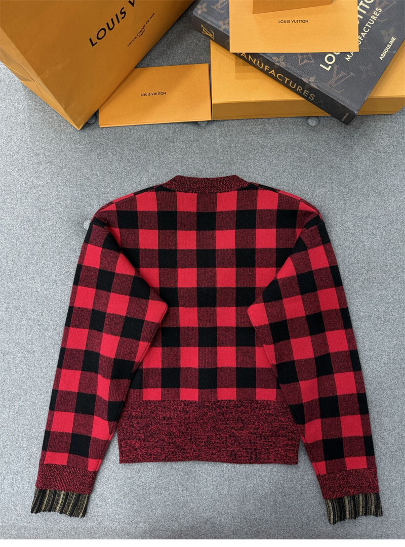 루이비통 루이비통 그래픽 체크 니트 가디건 레플리카 8번 이미지 - 의류 | 세미샵 레플리카 사이트