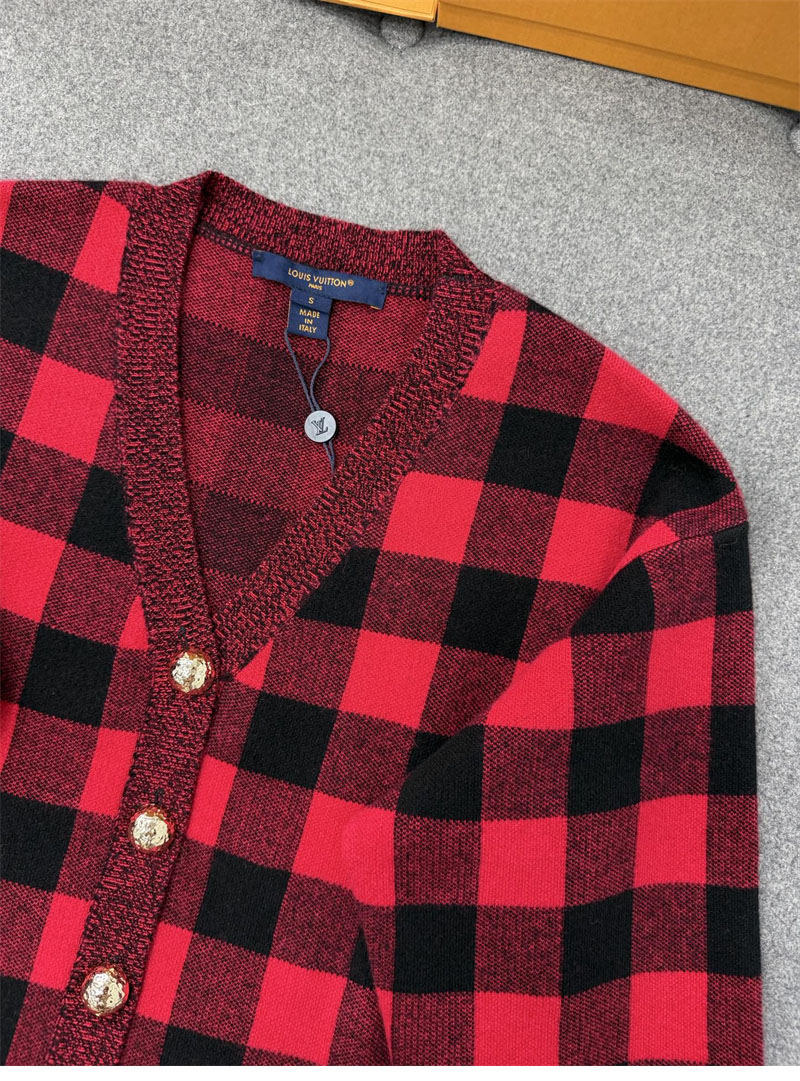 루이비통 루이비통 그래픽 체크 니트 가디건 레플리카 19번 이미지 - 의류 | 세미샵 레플리카 사이트