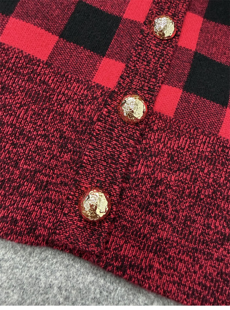 루이비통 루이비통 그래픽 체크 니트 가디건 레플리카 9번 이미지 - 의류 | 세미샵 레플리카 사이트