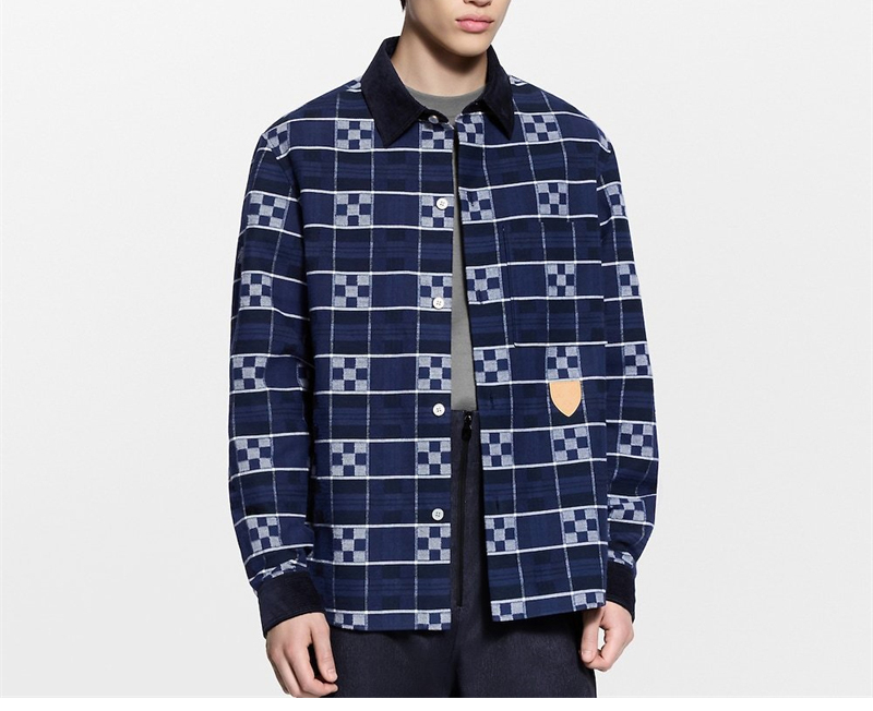 루이비통 루이비통 다미에 플래드 플란넬 셔츠 레플리카 8번 이미지 - 의류 | 세미샵 레플리카 사이트
