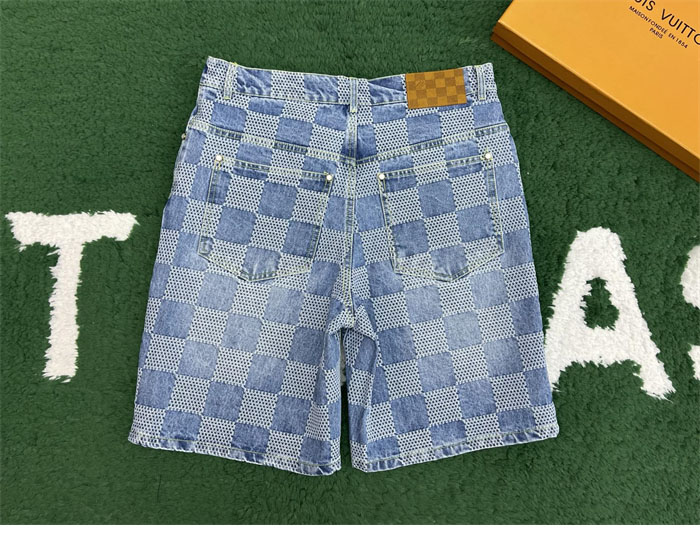 Louis Vuitton 루이비통 다미에 3D 라이트 데님 숏 팬츠 레플리카 6번 이미지 - 의류 | 세미샵 레플리카 사이트