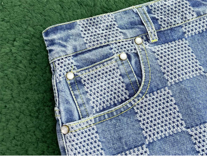 Louis Vuitton 루이비통 다미에 3D 라이트 데님 숏 팬츠 레플리카 7번 이미지 - 의류 | 세미샵 레플리카 사이트