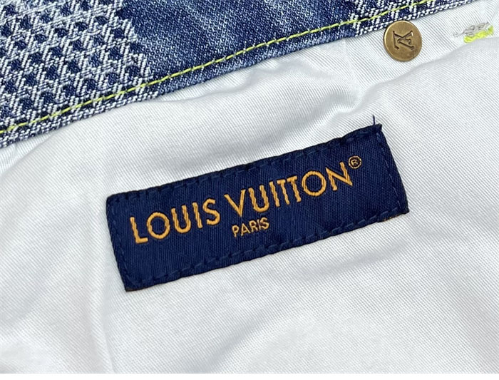 Louis Vuitton 루이비통 다미에 3D 라이트 데님 숏 팬츠 레플리카 9번 이미지 - 의류 | 세미샵 레플리카 사이트