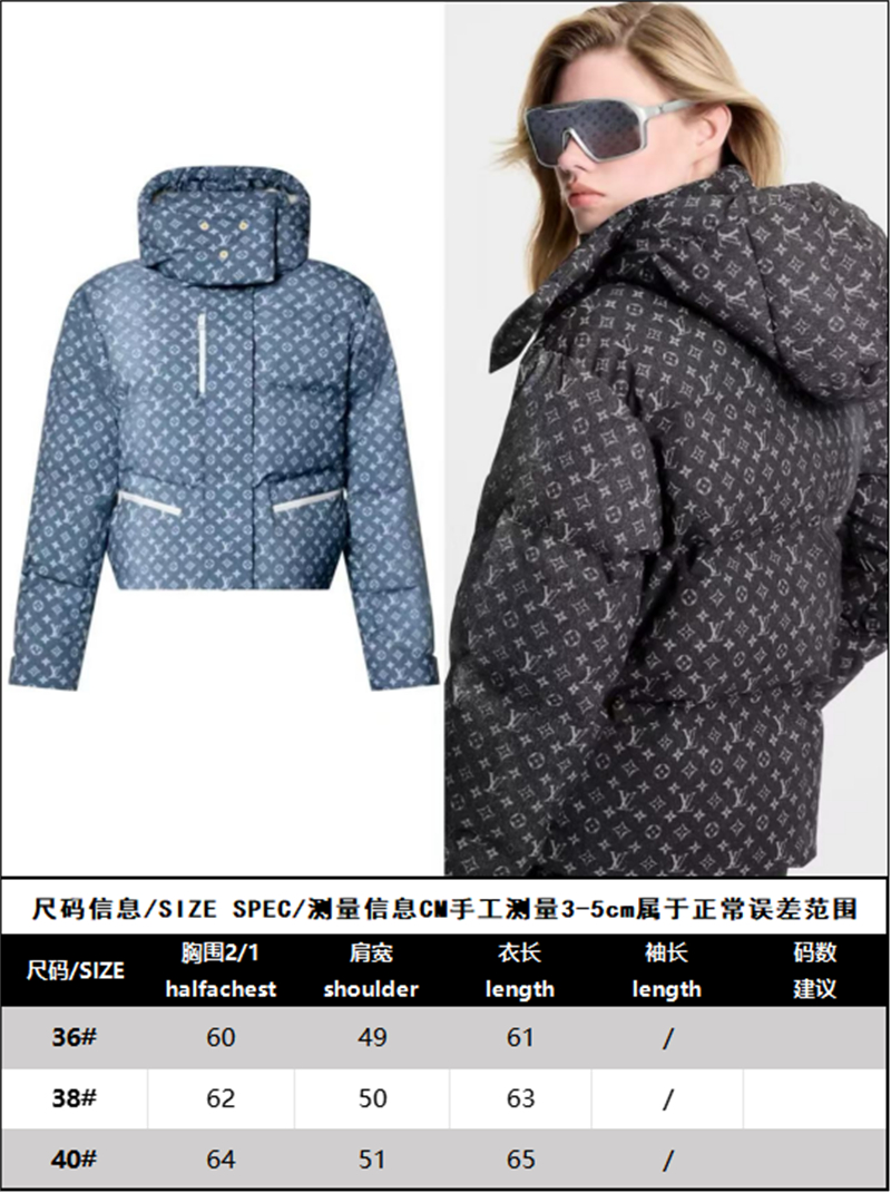 루이비통 루이비통 데님 이팩트 모노그램 스키 자켓 레플리카 21번 이미지 - 의류 | 세미샵 레플리카 사이트