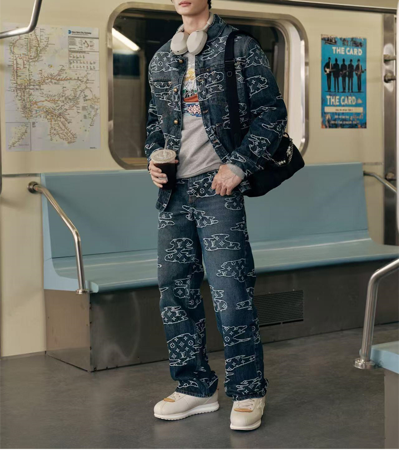 루이비통 루이비통 모노그램 데님 스케이트 팬츠 레플리카 3번 이미지 - 의류 | 세미샵 레플리카 사이트
