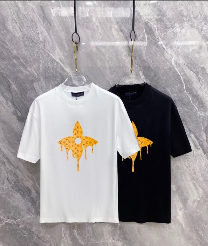 루이비통 루이비통 모노그램 드리핑 플라워 티셔츠 레플리카 1번 이미지 - 의류 | 세미샵 레플리카 사이트