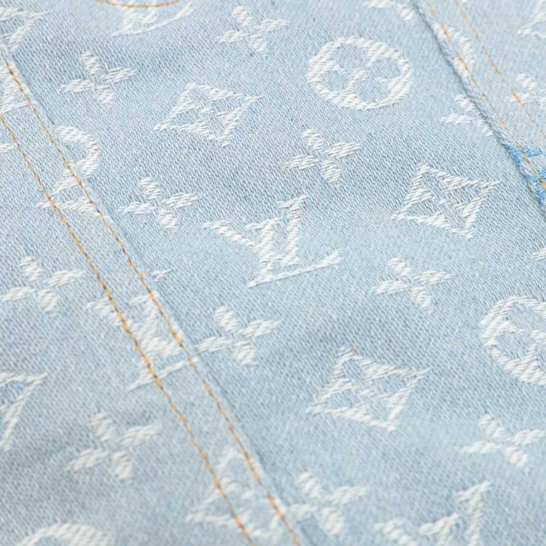 루이비통 루이비통 모노그램 멀티컬러 데님 후디드 자켓 레플리카 8번 이미지 - 의류 | 세미샵 레플리카 사이트