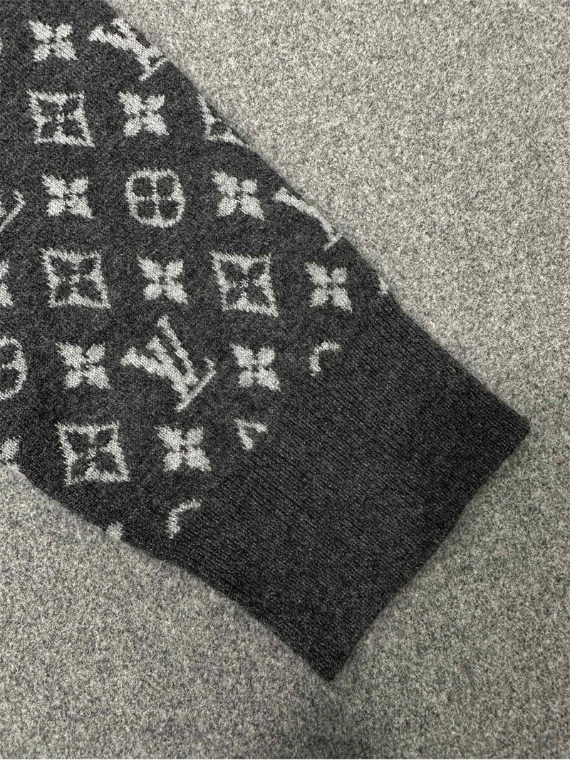 Louis Vuitton 루이비통 모노그램 믹스 캐시미어 V넥 가디건 레플리카 11번 이미지 - 의류 | 세미샵 레플리카 사이트