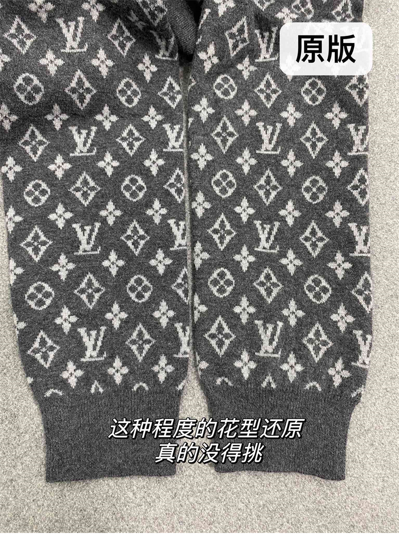 Louis Vuitton 루이비통 모노그램 믹스 캐시미어 V넥 가디건 레플리카 21번 이미지 - 의류 | 세미샵 레플리카 사이트