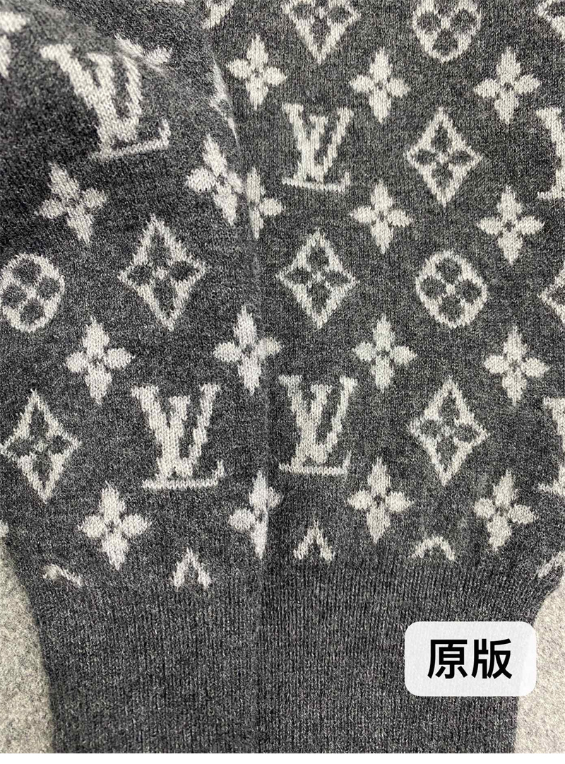 Louis Vuitton 루이비통 모노그램 믹스 캐시미어 V넥 가디건 레플리카 22번 이미지 - 의류 | 세미샵 레플리카 사이트