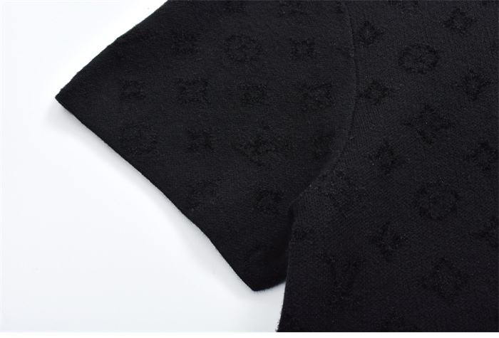 Louis Vuitton 루이비통 모노그램 스트라이프 그래픽 자카드 크루넥 반팔 티셔츠 레플리카 8번 이미지 - 의류 | 세미샵 레플리카 사이트