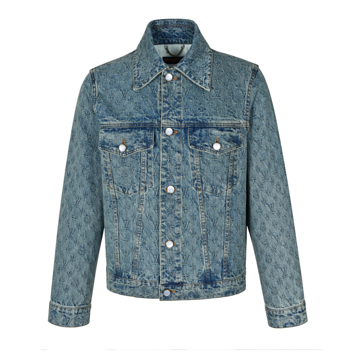 Louis Vuitton 루이비통 모노그램 자카드 데님 자켓 레플리카 4번 이미지 - 의류 | 세미샵 레플리카 사이트