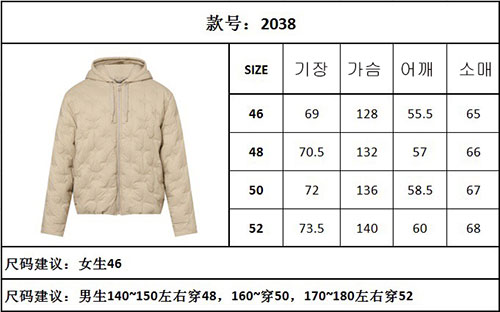 루이비통 루이비통 모노그램 퀼티드 나일론 후드 블루종 레플리카 5번 이미지 - 의류 | 세미샵 레플리카 사이트