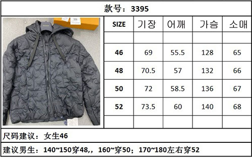 Louis Vuitton 루이비통 모노그램 퀼티드 후디 블루종 레플리카 2번 이미지 - 의류 | 세미샵 레플리카 사이트