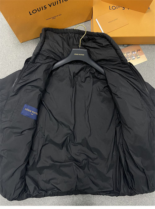 Louis Vuitton 루이비통 모노그램 퀼티드 후디 블루종 레플리카 7번 이미지 - 의류 | 세미샵 레플리카 사이트