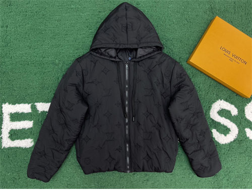 Louis Vuitton 루이비통 모노그램 퀼티드 후디 블루종 2컬러 레플리카 3번 이미지 - 의류 | 세미샵 레플리카 사이트