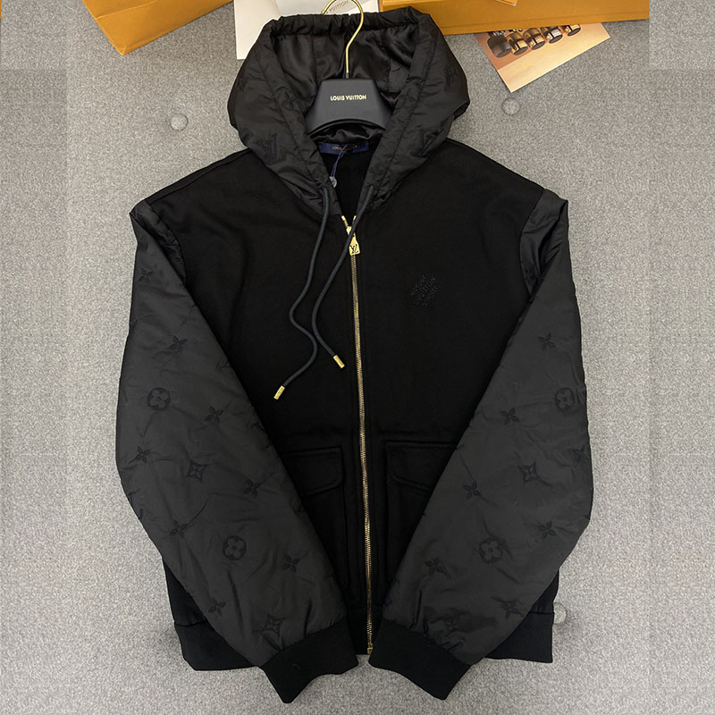 Louis Vuitton 루이비통 모노그램 하이브리드 후드 집업 스웨트셔츠 레플리카 1번 이미지 - 의류 | 세미샵 레플리카 사이트