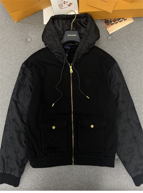 Louis Vuitton 루이비통 모노그램 하이브리드 후드 집업 스웨트셔츠 레플리카 7번 이미지 - 의류 | 세미샵 레플리카 사이트