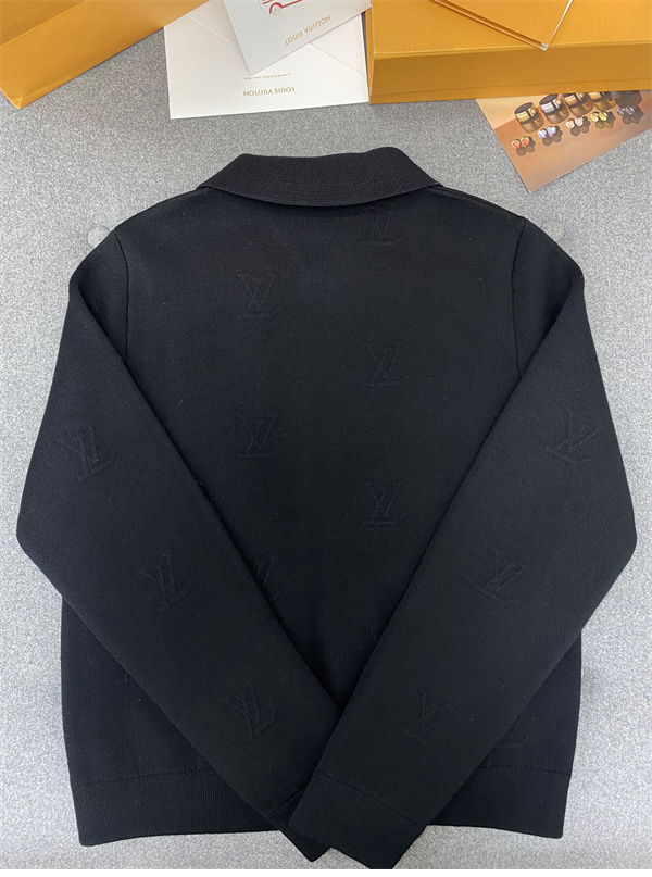 Louis Vuitton 루이비통 모노그램 LV 엠보스드 울 블루종 레플리카 10번 이미지 - 의류 | 세미샵 레플리카 사이트