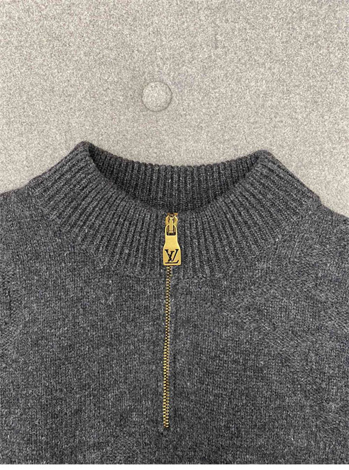 Louis Vuitton 루이비통 빅 모노그램 자카드 울 하프 집업 니트 레플리카 15번 이미지 - 의류 | 세미샵 레플리카 사이트
