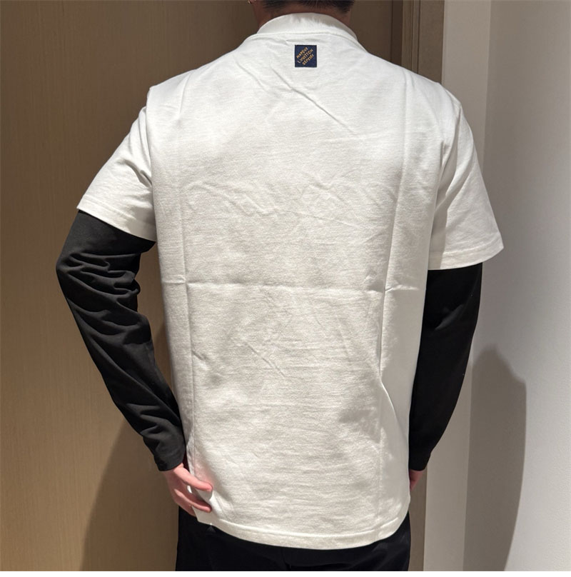 루이비통 루이비통 엠벨리시드 시그니처 반팔 티셔츠 레플리카 5번 이미지 - 의류 | 세미샵 레플리카 사이트