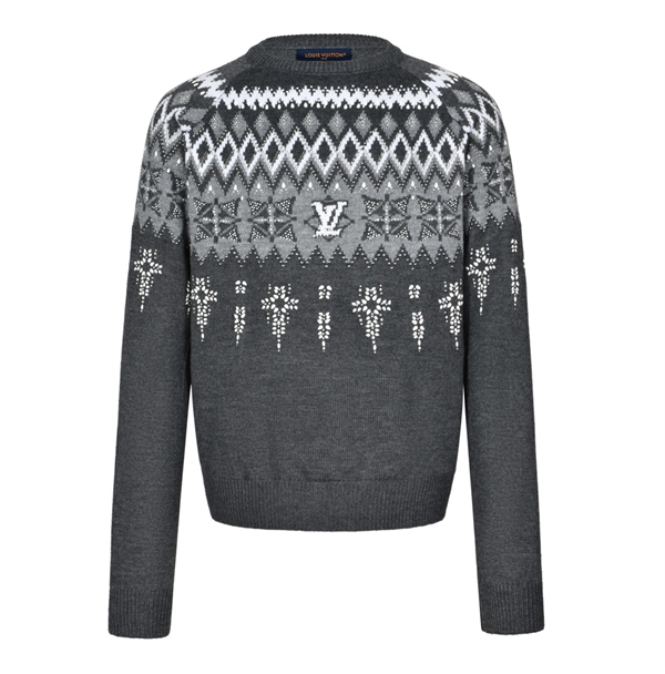 Louis Vuitton 루이비통 엠벨리시드 울 캐시미어 블렌드 풀오버 니트 레플리카 7번 이미지 - 의류 | 세미샵 레플리카 사이트